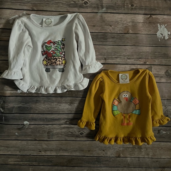 Girls Holiday Shirts - Picture 3 of 11